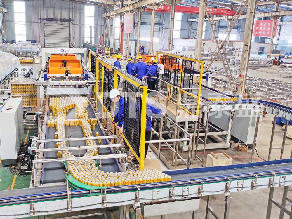 鋁罐飲料自動化裝卸籠